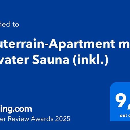 Souterrain-Apartment Mit Privater Sauna Duisburg Zewnętrze zdjęcie